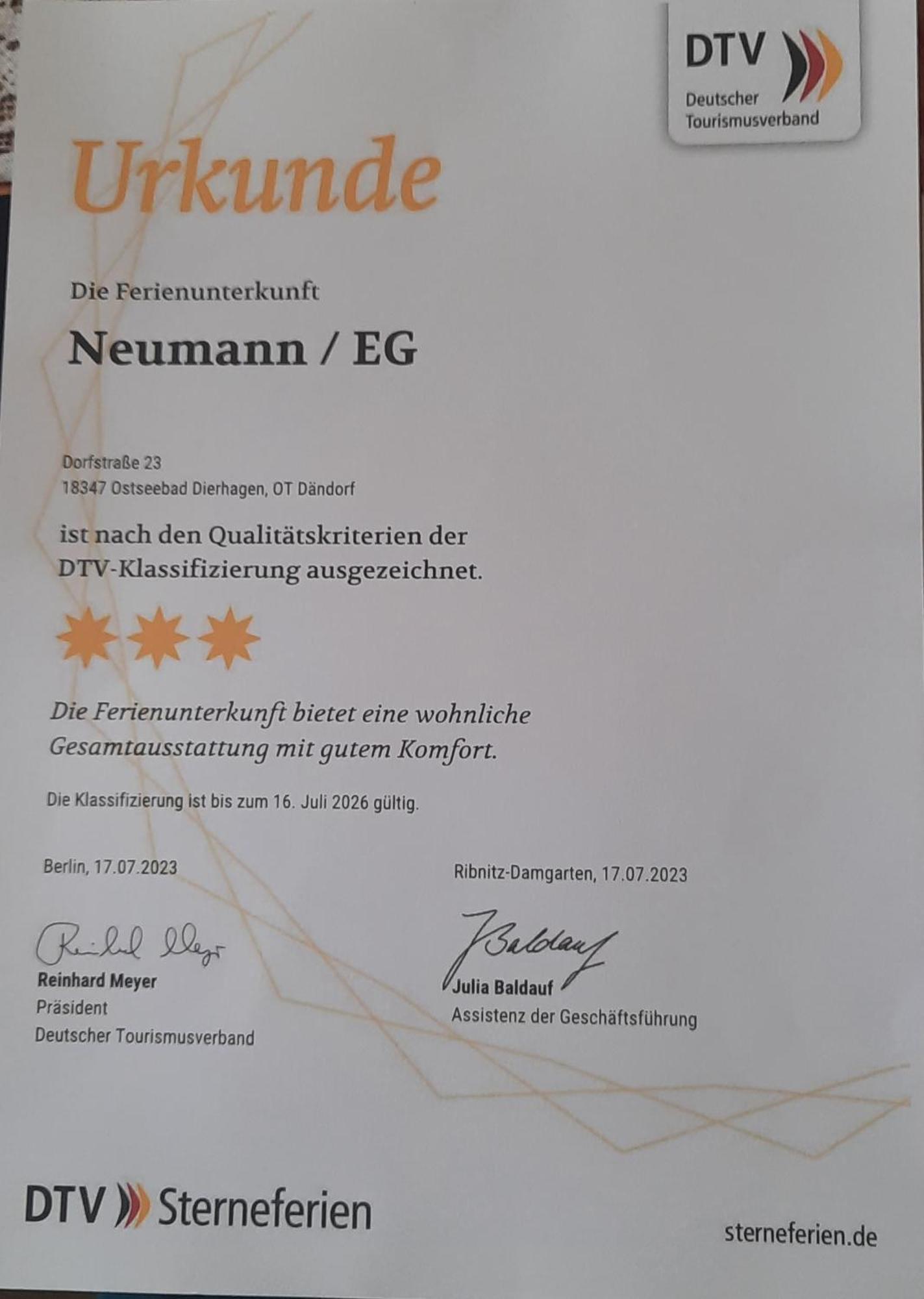 3***Ferienwohnungen Neumann Dändorf Buitenkant foto